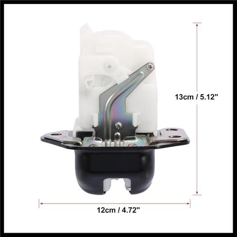 محرك قفل فتحة الابتلاع في Trunk Leaf for Nissan Leaf Versa Murano Rogue لـ Infiniti EX35 يحل محل 90502-CA00C مادة متينة in Saudi Arabia