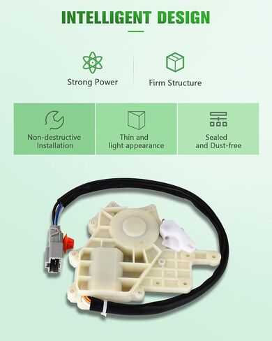 محرك قفل باب سيارة Scitoo Actuator Front Left Door Lock Actuator متوافق مع 1996-2000 لـ Honda Civic 746-702 72155-S04-A02 72155S04A02 DLA-57 DLA224 DLA57 1802-305947 72655-S04-J in Saudi Arabia
