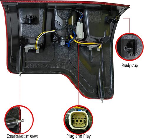 برنامج تشغيل المصباح الخلفي للفرامل الجانبية ذات الجانب الأيسر المتوافق مع Ford F150 F-150 2018 2019 2020 in Saudi Arabia