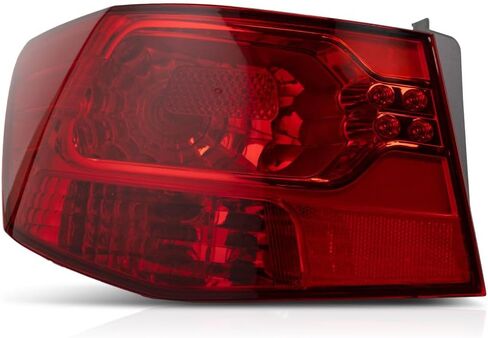 CarLights360: For Kia Forte Tail Light Assembly 2010 2011 2012 2013 Driver Side | w/Bulbs | DOT Certified | KI2804101 | 92401 1M010 in Saudi Arabia