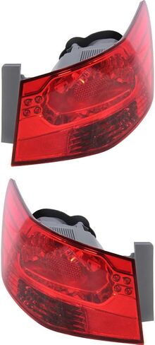 CarLights360: For Kia Forte Tail Light Assembly 2010 2011 2012 2013 Driver Side | w/Bulbs | DOT Certified | KI2804101 | 92401 1M010 in Saudi Arabia