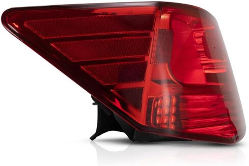 CarLights360: For Kia Forte Tail Light Assembly 2010 2011 2012 2013 Driver Side | w/Bulbs | DOT Certified | KI2804101 | 92401 1M010 in Saudi Arabia