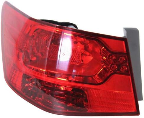 CarLights360: For Kia Forte Tail Light Assembly 2010 2011 2012 2013 Driver Side | w/Bulbs | DOT Certified | KI2804101 | 92401 1M010 in Saudi Arabia