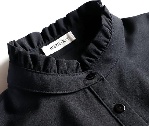 WENLOOY Half Shirts Layering for Women,Detachable Dickey Collar Blouse Half Shirts False Collar in Saudi Arabia