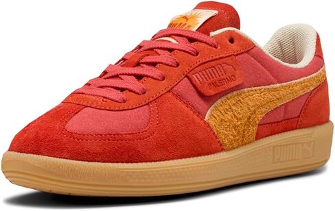 PUMA Mens Palermo Weathered Lace Up Sneakers Shoes Casual - Green in Saudi Arabia