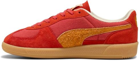 PUMA Mens Palermo Weathered Lace Up Sneakers Shoes Casual - Green in Saudi Arabia