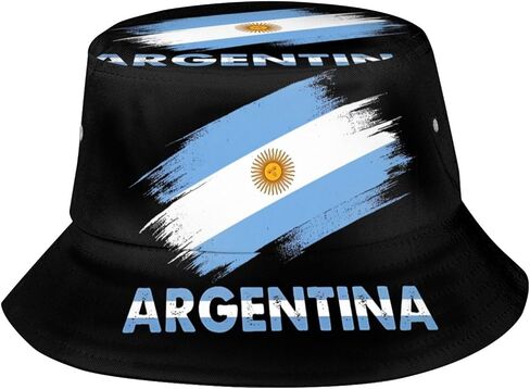 National Flag Pattern Bucket Hat Packable Summer Sun Hat Outdoor Beach Travel Fisherman Cap for Men Women in Saudi Arabia