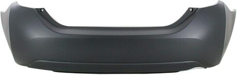 FitParts Compatible With Rear Bumper Cover Fascia 2014-2019 Toyota Corolla CAPA CE LE L SE XLE XSE Base Sedan 14-19. New, Primed and Ready for Paint. TO1100309 5215903901 2016 2017 2018 in Saudi Arabia
