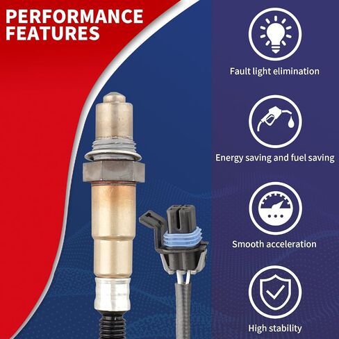 18213-98J30 نسبة وقود الهواء المستشعر Oxygen O2 متوافقة مع Suzuki Outboard DF100A DF115A DF140A DF250A DF300A DF150A DF175A DF200A استبدال 1821398J30000 in Saudi Arabia