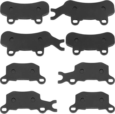 Caltric Rear Brake Pads Compatible with Can-Am Defender HD10 2017-2018 / Defender HD10 XMR 2018 2020-2023 / Defender HD10 XTP 2018 Front Rear Left Right in Saudi Arabia