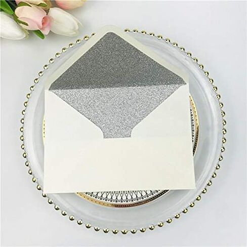 LUCKY STAR 25 PCS A7 Dark Rose Gold Glitter Envelopes,5.35 x 7.7 inches, Perfect for 5x7 Weddings,Invitation Cards,Birthday Greeting Invite in Saudi Arabia
