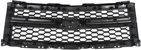 munirater Front Upper Bumper Grille Gloss Black Honeycomb Replacement for Silverado 1500 LT LTZ WT 2014-2015 in Saudi Arabia