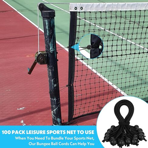 cobee 100 Pcs 6 Inch Bungee Cords with Balls, Heavy Duty Bungee Balls Tarp Bungee Cords Elastic Cord Tarp Tie Down Straps Bungee Straps for Camping Tents Shelter Cargo Luggage in Saudi Arabia