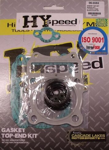 Hyspeed Top End Head Gasket Kit Set LT250 Quadrunner 1987-1995 in Kuwait