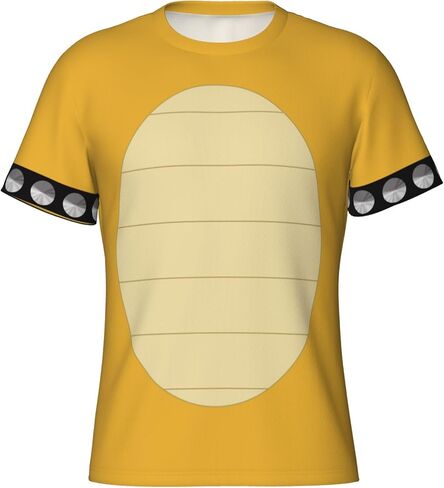Novelty Yellow T-Shirt Soft Tshirt Smooth Short Sleeve Shirt for Men and Women in Saudi Arabia
