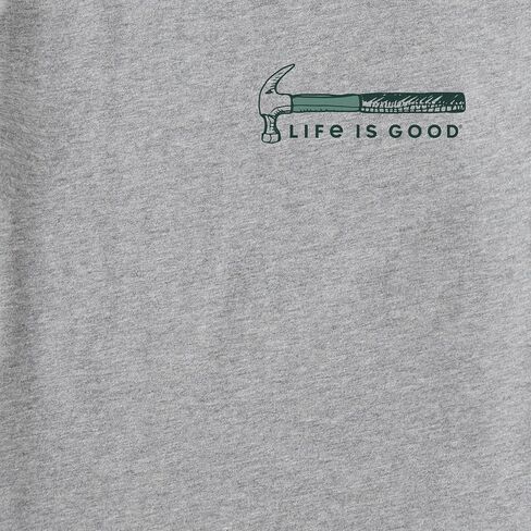 Life is Good Men's Crusher Tee, Short Sleeve Cotton Graphic T-Shirts, Diversified Portfolio Tools in Saudi Arabia