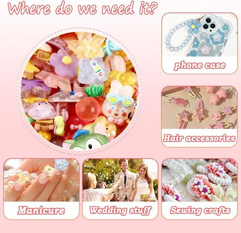 120Pcs Kawaii Slime Charms Bulk Cute Resin Charms for Crafts Mini Ducks Flatback Charms for Jewelry Making Glow in The Dark 3D Nail Charms for Acrylic Nails Duck Charms for DIY Art Crafts Supplie in Kuwait