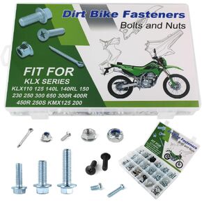 330pcs يربط هيكل هيكلوستال بلاستيك براغي هدية طقم ملائمة لـ KLX110 KLX125 KLX140L KLX140RL KLX150 KLX230 KLX250 KLX300 KLX650 KLX300R KLX400R KLX450R KLX250S in Kuwait
