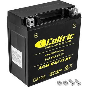 Caltric Agm Battery Compatible with Kawasaki Vn1700 Vn-1700 Vulcan 1700 Voyager 2009-2016 in Kuwait