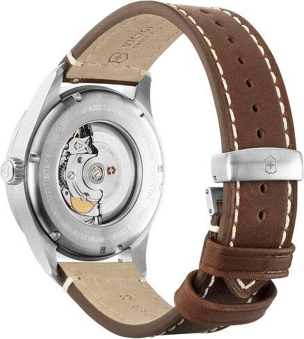 فيكتورينوكس رجال مراقبة Airboss Mechanical Men's Watch Watch Mechanical Watch مقاومة للماء إلى 100 متر قطرها 42 مم نطاق 22 مم in Saudi Arabia