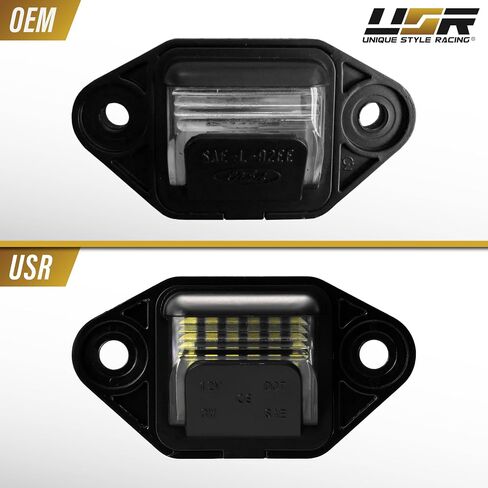 92-14 Econoline Van Tail Light - مجموعة مصابيح خلفية بديلة (يسار + يمين) متوافقة مع 1992-2014 Ford Econoline Van E-150 / E-250 / E-350 و2000-2005 Ford Excursion (عدسات حمراء كرزية داكنة) in Kuwait