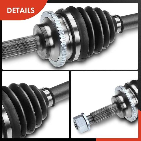 A-Premium CV Axle Goxbly Assembly متوافق مع شيفروليه سبارك 2013 2014 2015 ، L4 1.2L ، جانب السائق الأيسر الأمامي ، ناقل حركة يدوي ، استبدل# 95199674 in Saudi Arabia