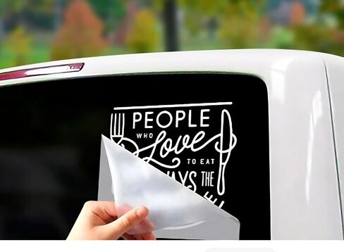 Your Custom Vinyl Decal ║ (50 Colors + Unlimited Fonts + 55 Sizes) ║ Make Your Lettering & Numbers ║ Personalized Text Waterproof and Easy to Apply on Car Boat Mugs Window Mailbox ║ Made in The USA in Saudi Arabia