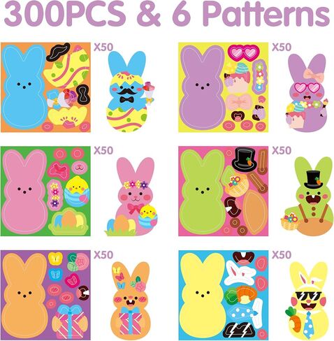 Haooryx 300pcs Make A Cartoon Pizza Scene Sticker Rolls, Make Your Own Pizza Slice DIY Sticker, Mix and Match Cute Pizza with Face Sticker Decals for Kids Birthday Party Supplies Laptop Decor in Kuwait