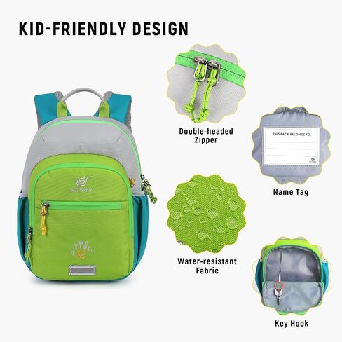 SKYSPER Toddler Backpack for Girls Boys Age 2-8, Cute Small Kids Backpack for Preschool Kindergarten and Travel, Orang in Saudi Arabia