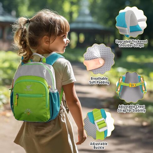 SKYSPER Toddler Backpack for Girls Boys Age 2-8, Cute Small Kids Backpack for Preschool Kindergarten and Travel, Orang in Saudi Arabia