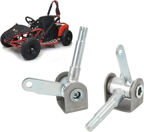 4.5inx5/8in 2pcs Spindle Bracket Replacement,Steering Strut Knuckle Spindle Bracket Set Right Left Steel Alloy Spindle Bracket Set for Go Kart Accessories in Saudi Arabia