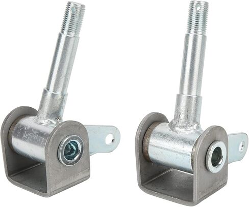4.5inx5/8in 2pcs Spindle Bracket Replacement,Steering Strut Knuckle Spindle Bracket Set Right Left Steel Alloy Spindle Bracket Set for Go Kart Accessories in Saudi Arabia