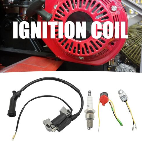 ملف الإشعال 30500-ZE2-023 مع توصيل شرارة وتجميع/إيقاف تشغيل/إيقاف تشغيل ، استبدال Honda GX240 GX270 GX340 GX390 8HP/9HP/11HP/13HP ، يستبدل 30500-ZF6-W02 in Saudi Arabia