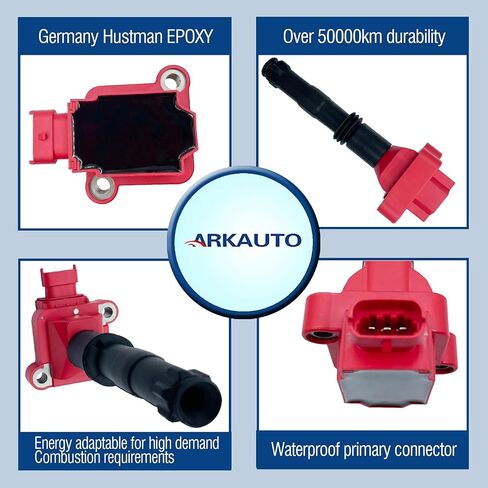 PERFOMANCE IGNITION COIL PACK SET OF 6 COMPATIBLE WITH Porsche 911 BOXTER 2.5 2.7 3.4 H6 M96 996 986 Replacement For 99760210700 UF-346 UF346 C1359 0986221016 in Saudi Arabia