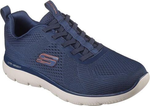 Skechers - Mens Summs - Eckler Sneakers و Color Navy/Orange و Size: 11 M US in Kuwait