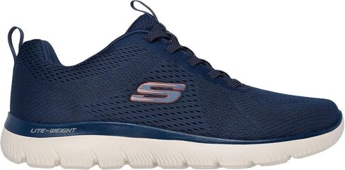 Skechers - Mens Summs - Eckler Sneakers و Color Navy/Orange و Size: 11 M US in Kuwait