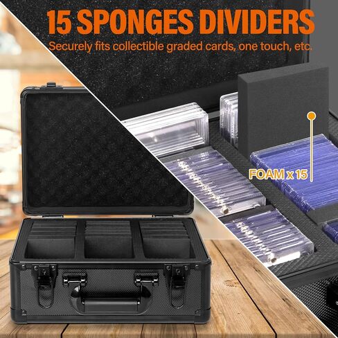 صندوق تخزين البطاقات المتدرج ، علبة تخزين لوادر Top Loaders ، صندوق بطاقة التداول الرياضي ، بطاقات SLAB CASE PSA MTG CSG BGS SGC Magnetic Card حامل ، حالة حمل مقاومة للماء ، مربعات تخزين المصنفة المصغرة in Kuwait