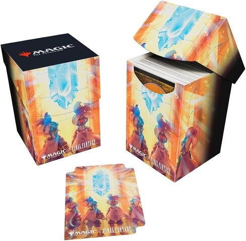 Ultra Pro - Final Fantasy X Universes Beyond Terra ، Herald of Hope (Commander) 100+ Deck Box for Magic: The Gathering | ملحقات بطاقات التداول ، معدات ألعاب البطاقات القابلة للتحصيل ، مستلزمات ألعاب الخيال in Saudi Arabia