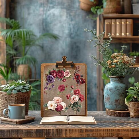 3 Sheet Rub on Floral Transfer Decals for Furniture Vintage Peach Blossom Flower Branches and Butterflies Rub on Transfer Stickers for Wood DIY Paper Window Home Decor 11.8 x 5.9 Inch in Saudi Arabia