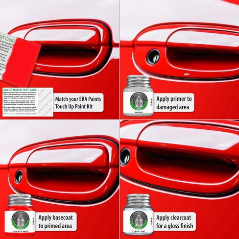 ERA Paints WA681R/GCS - Velvet Red Metallic for BUICK Exact Match Automotive Touch Up Paint Jar - Basic Kit in Kuwait