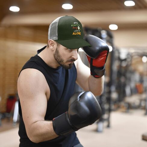 It's A Beautiful Day to Leave Me Alone Golf Hat Gym Hat Apricot Baseball Hat Gifts for Her Running Cap in Kuwait