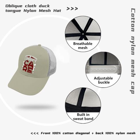 Breaking News: I Don't Care Cap Camp Hat Apricot Golf Hat Gifts for Him Cycling Hat in Saudi Arabia
