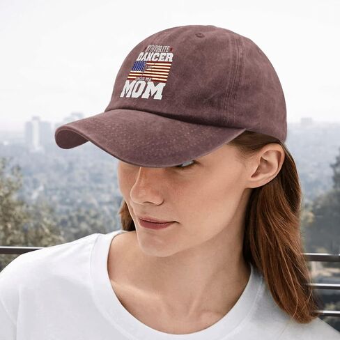 My Favorite Dancer Calls Me Mom Hat Women Hats Pigment Black Black Bucket Hat Gifts for Men Hiking Cap in Saudi Arabia