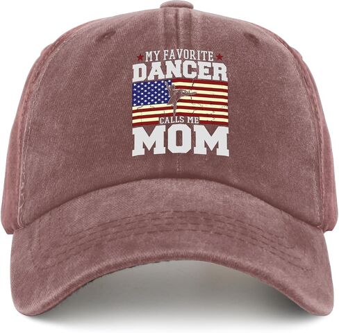 My Favorite Dancer Calls Me Mom Hat Women Hats Pigment Black Black Bucket Hat Gifts for Men Hiking Cap in Saudi Arabia