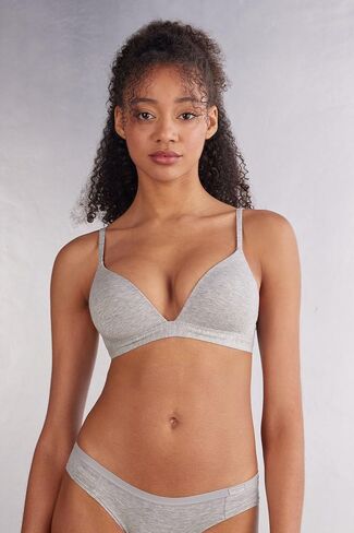 Woman's Tiziana Triangle Bra in Cotton in Saudi Arabia
