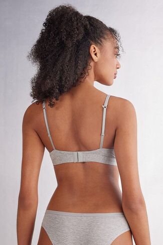 Woman's Tiziana Triangle Bra in Cotton in Saudi Arabia