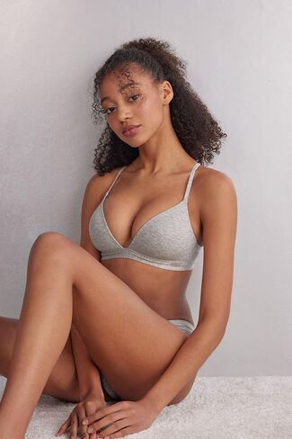 Woman's Tiziana Triangle Bra in Cotton in Saudi Arabia