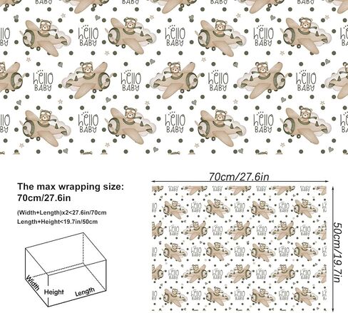 Dtiafu Cat Wrapping Paper - 8 Pcs 4 Various Kitty Kitten Design Folded Flat for Kids Birthday Baby Shower Cat Lovers - 20 X 28 Inch Per Sheet in Kuwait