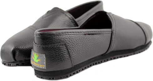 Laforst Womens Leather Nonslip Server نادلة ممرضة زلة على جوارب مجانية شقة in Kuwait