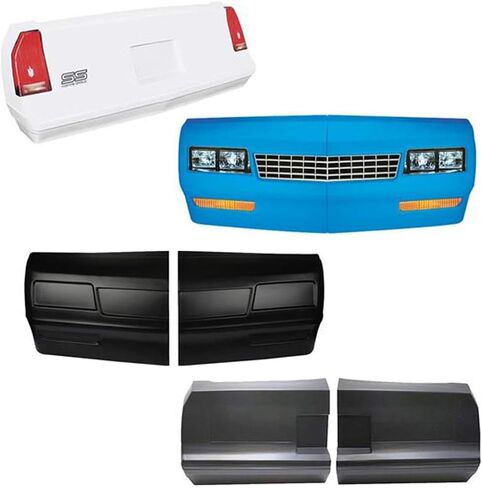 Monte Carlo SS Stock Car Nose and Rear Bumper Cover Kit w/Decals in Saudi Arabia